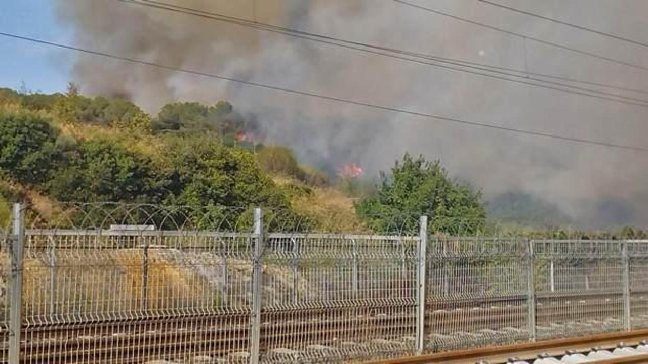 Kocaeli'de TÜBİTAK yerleşkesinde yangın