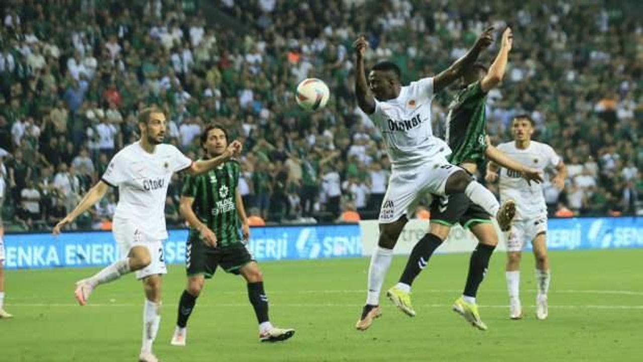 Kocaelispor, Gençlerbirliği'ni geriden gelip mağlup etti