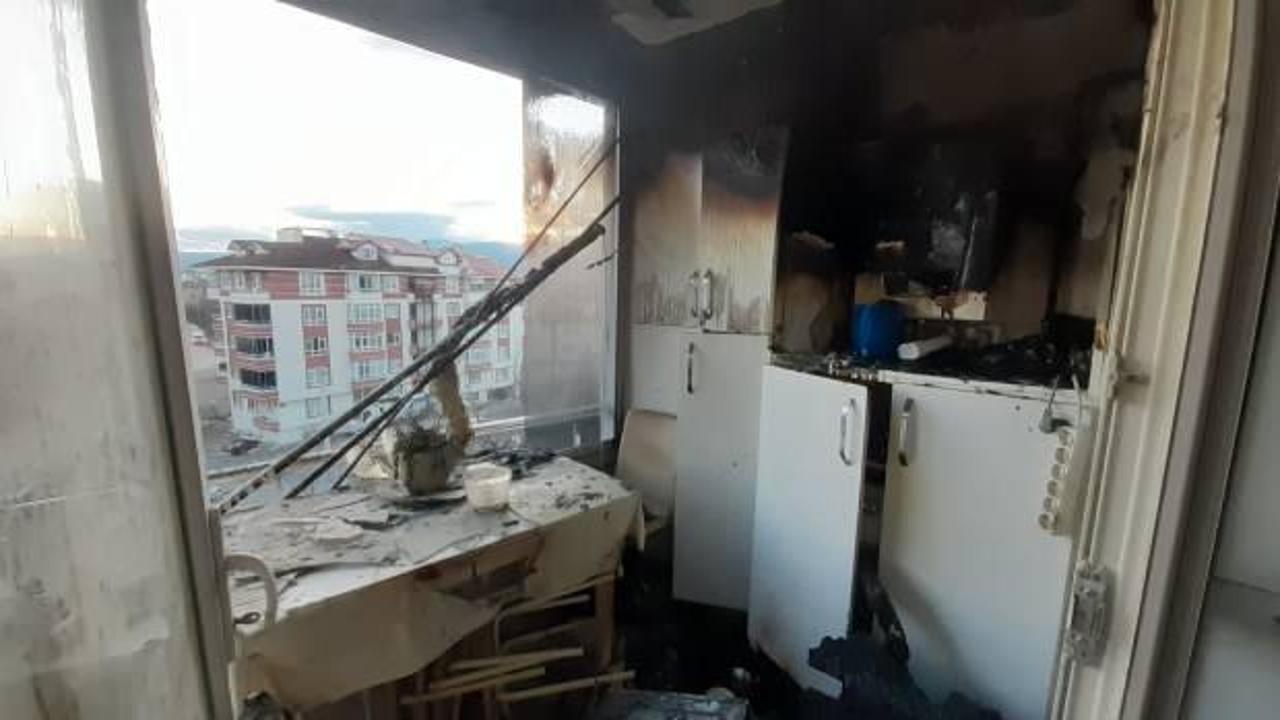 Kombide yangın çıktı: Hastanelik oldular!