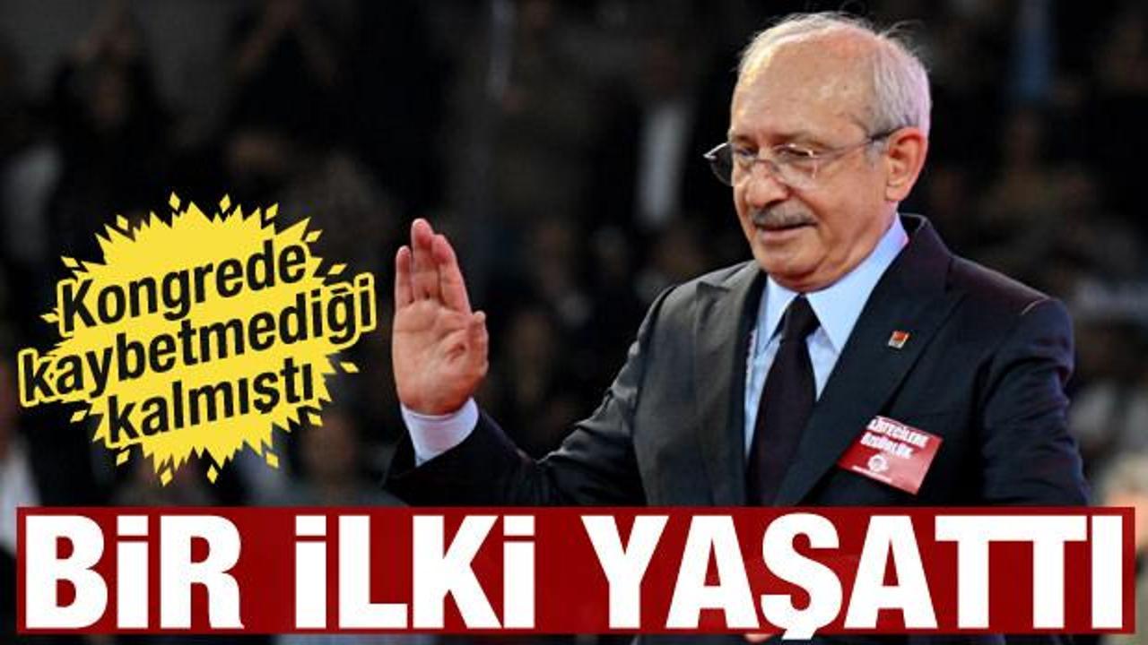 Kongrede yenilmediği kalmıştı bir ilki yaşattı!