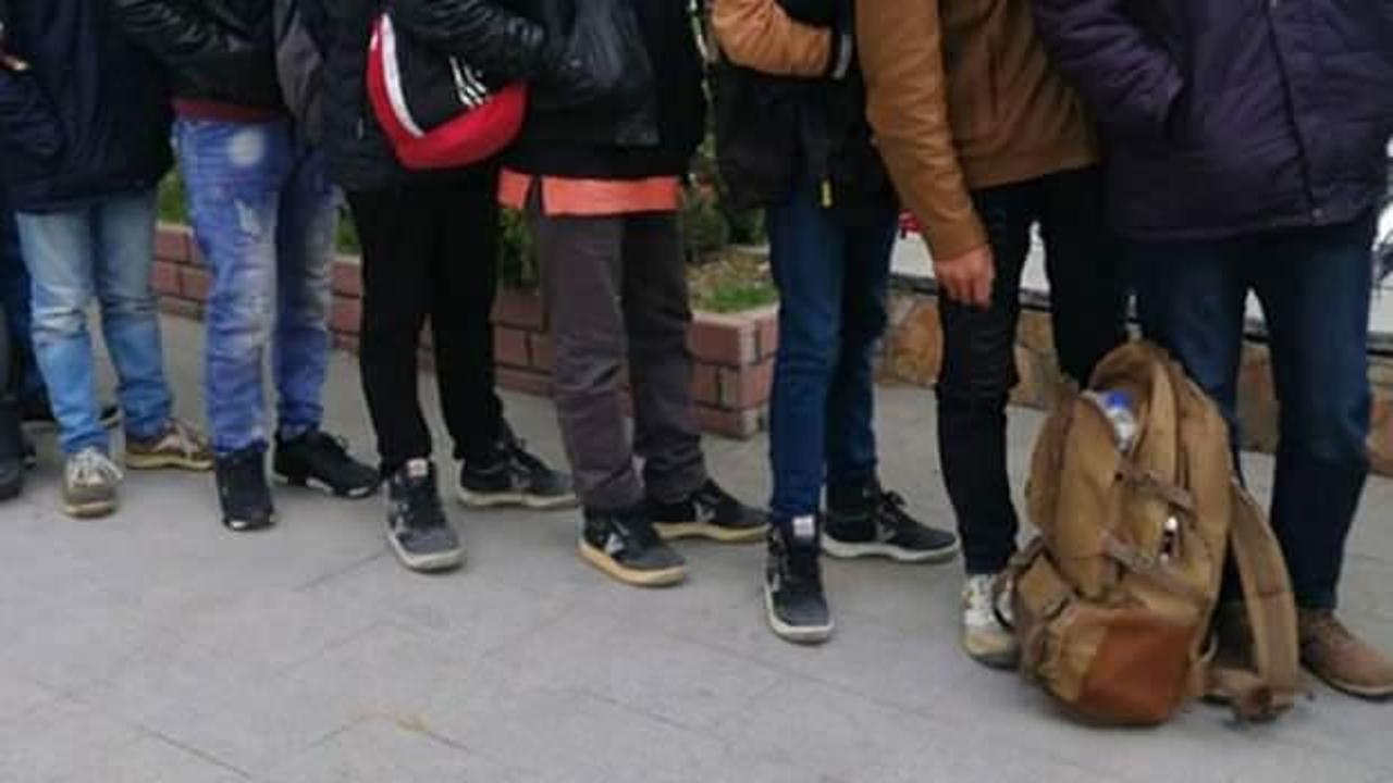 Konya'da 35 düzensiz göçmen yakalandı