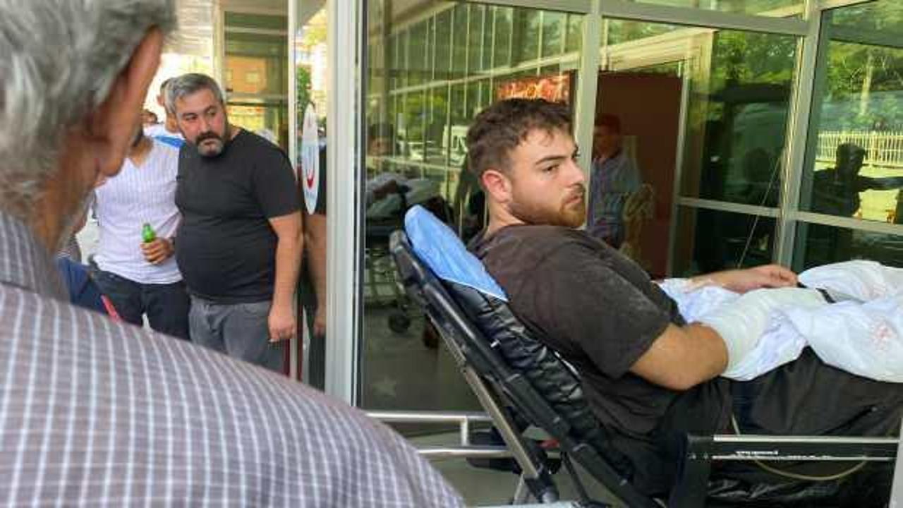 Konya'da acı olay! Elini kıyma makinesine kaptıran kasabın parmakları parçalandı