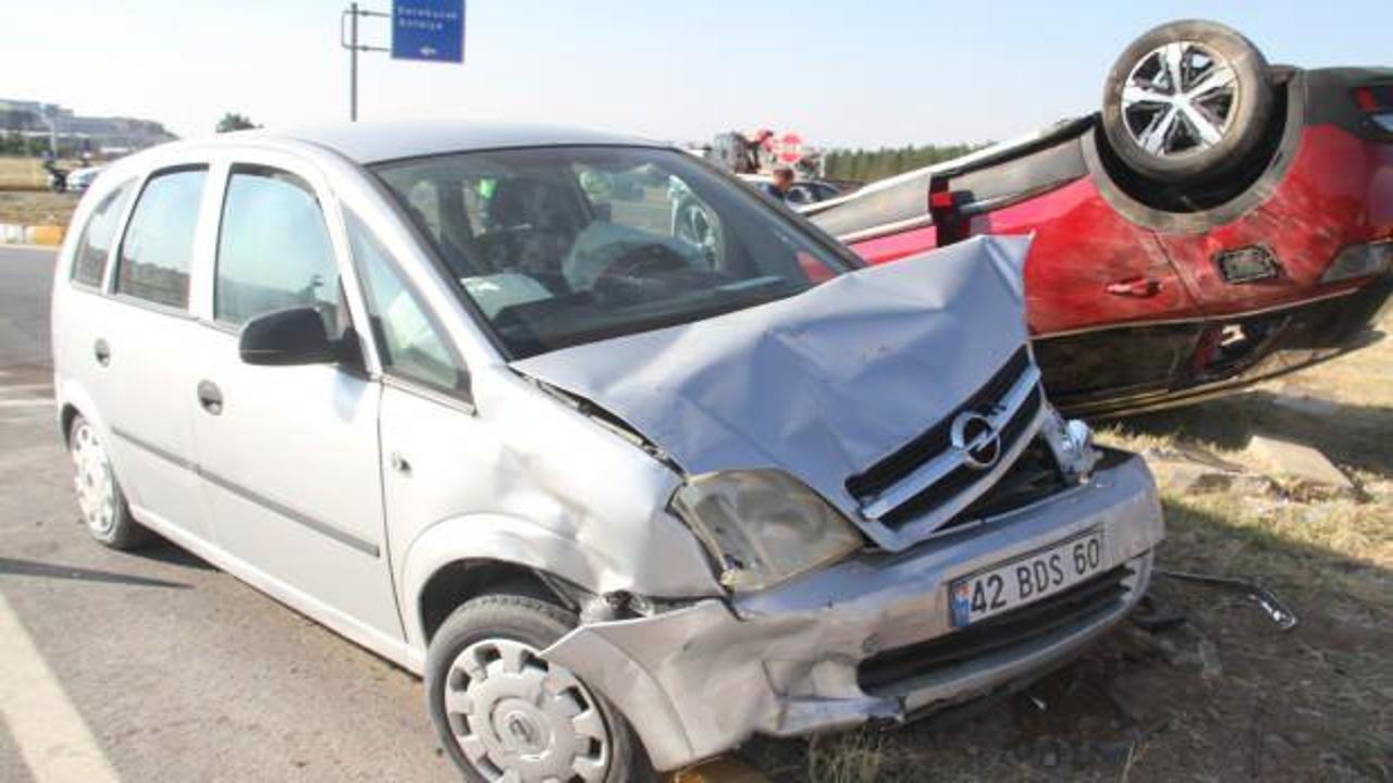 Konya’da feci kaza: 6 yaralı