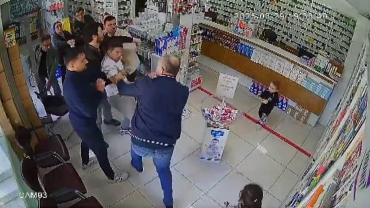 Konya’da kavga! Eczane boks ringine döndü