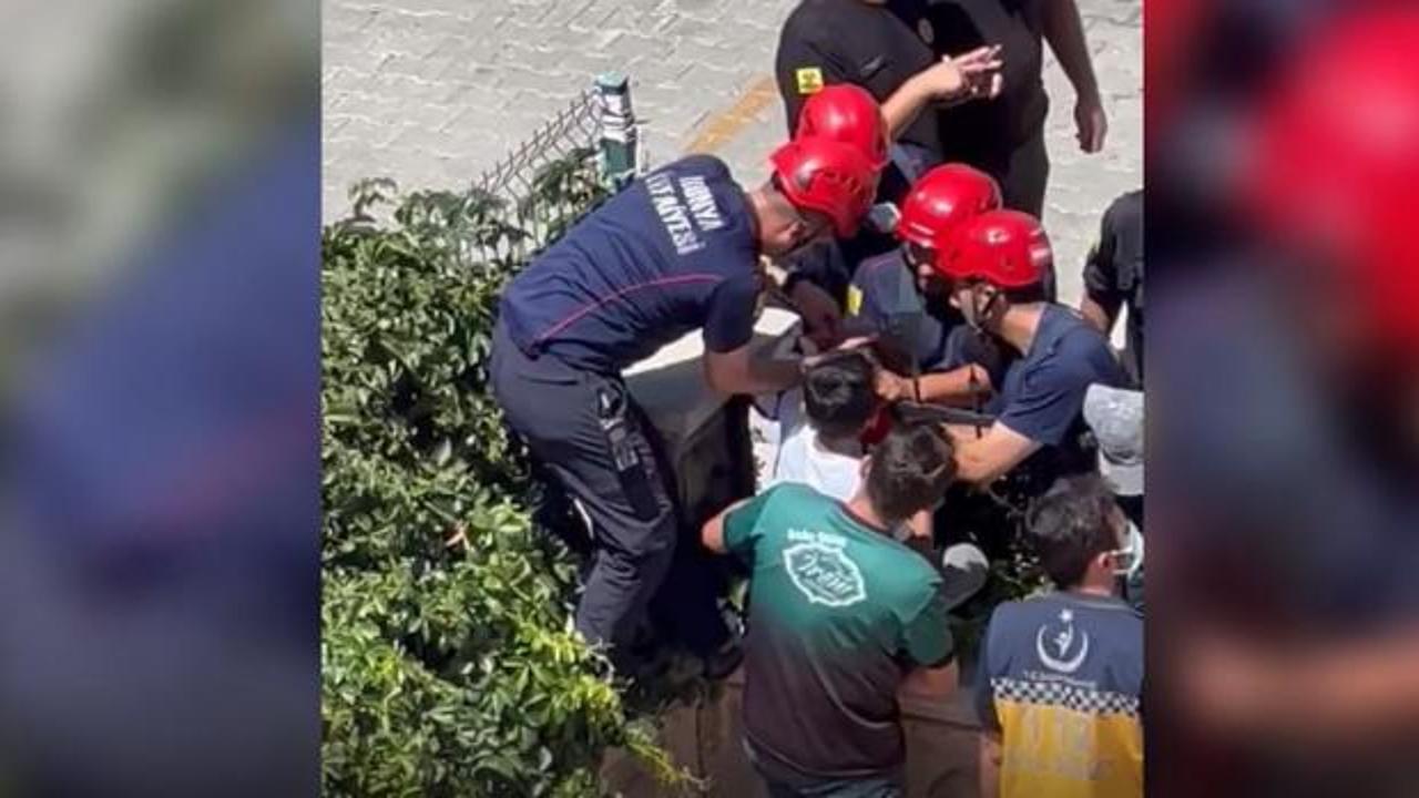 Konya'da korkunç olay: Küçük çocuğun kolu demir korkuluğa saplandı