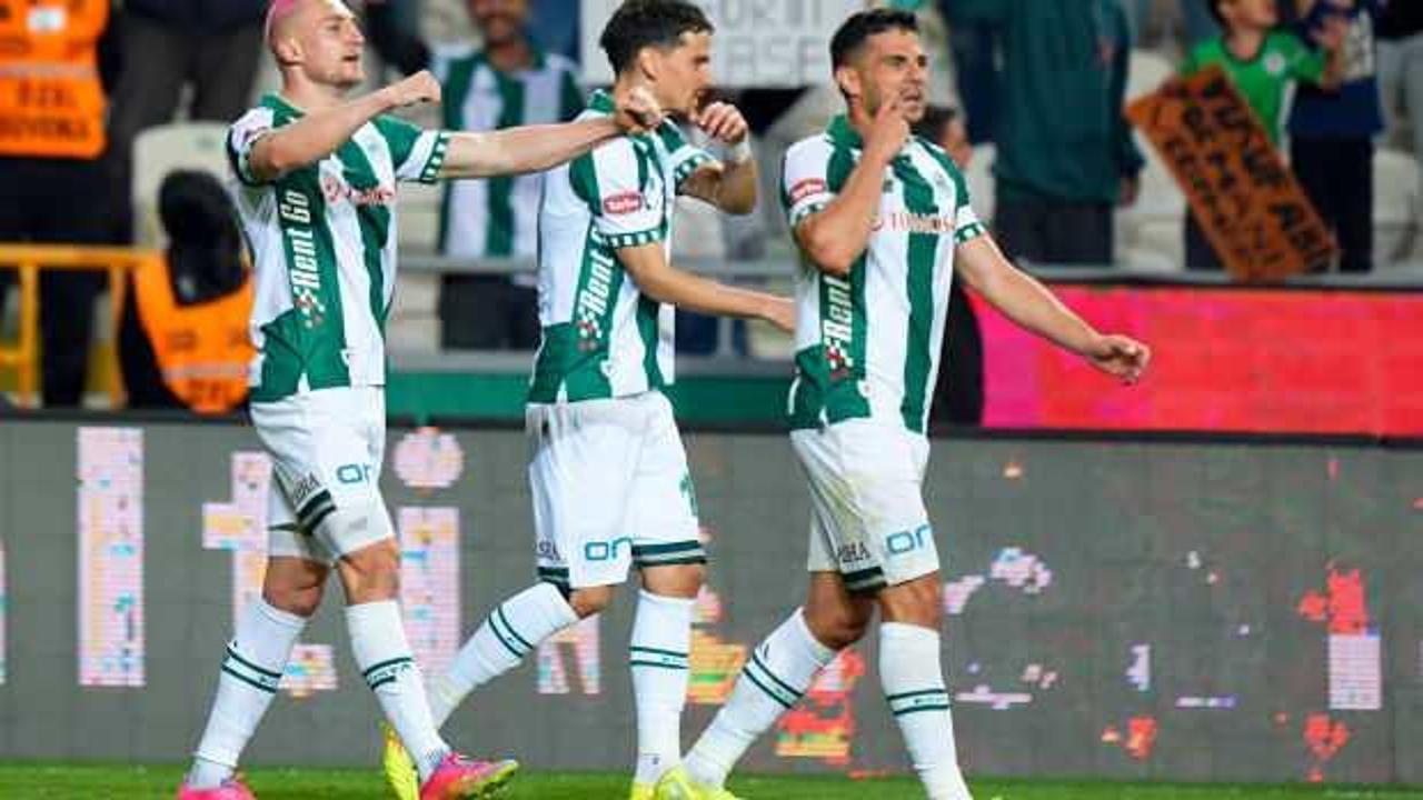 Konya'dan ateş hattında kritik galibiyet