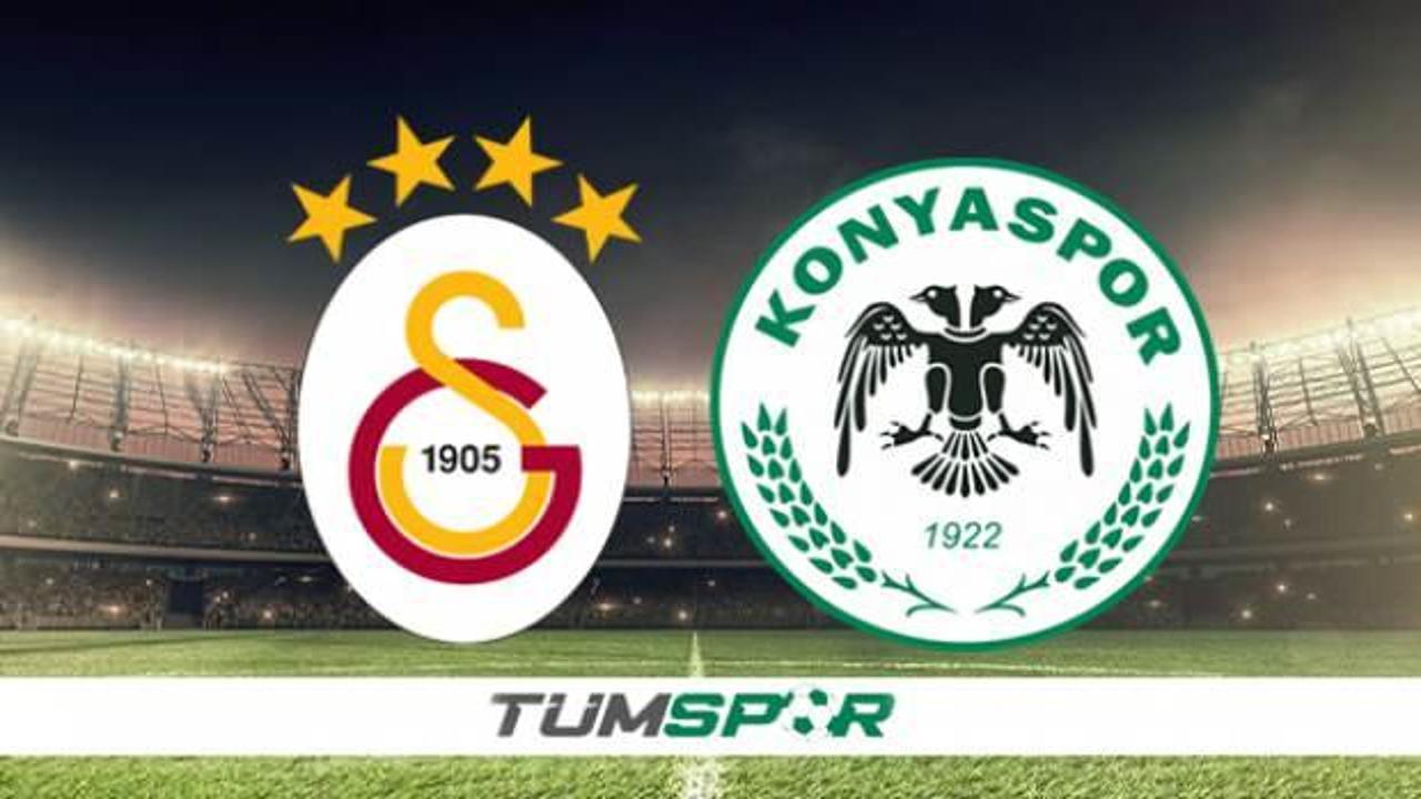 Konyaspor - Galatasaray maçı bugün mü? Konyaspor - GS maçı ne zaman, saat kaçta?
