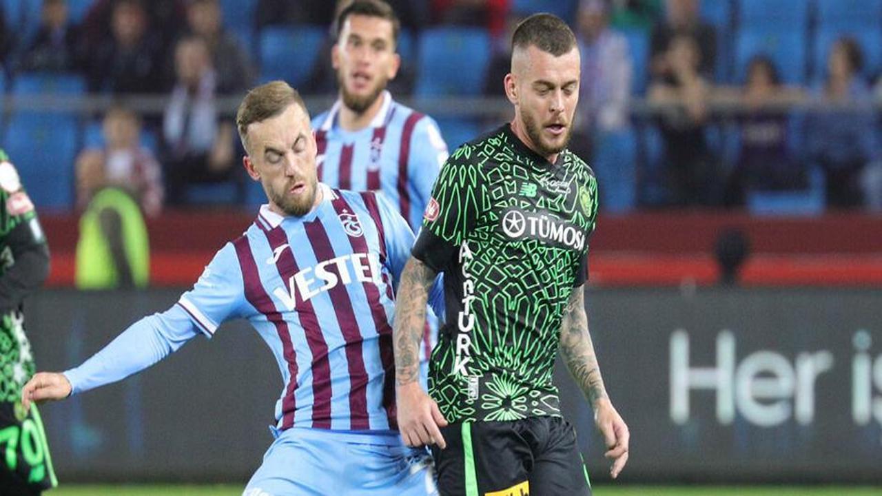 Konyaspor-Trabzonspor! Muhtemel 11'ler