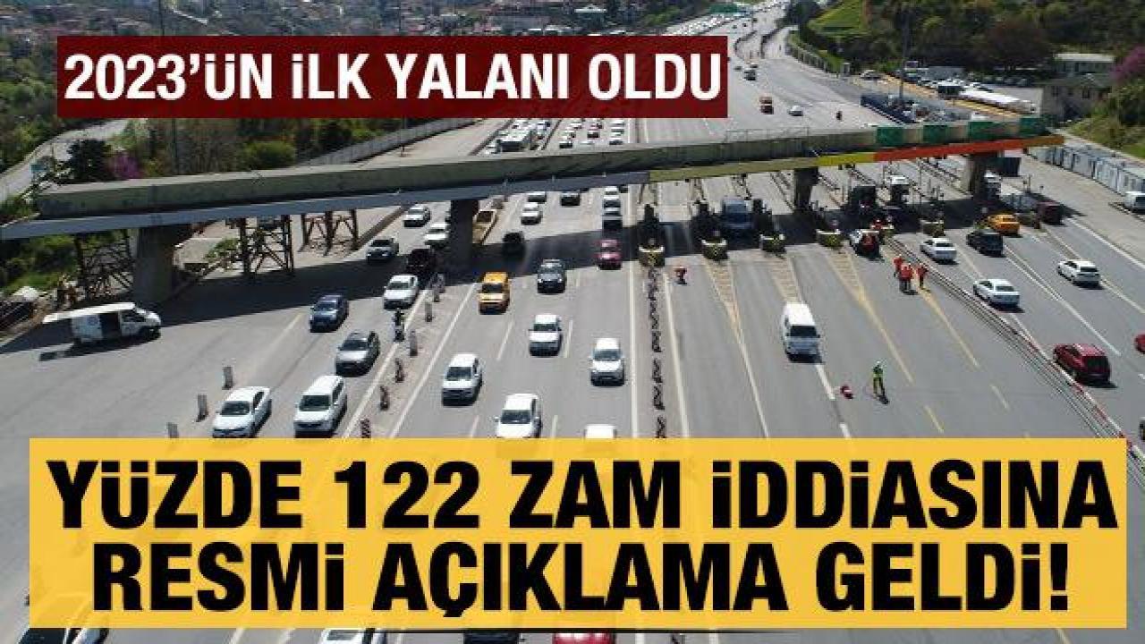 Köprü ve otoyollara zam yapıldı mı? Resmi açıklama geldi