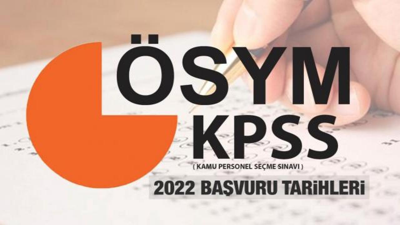 KPSS başvuru tarihi ne zaman? 2022 ÖYSM akademik takvimi ve sınav ücretleri
