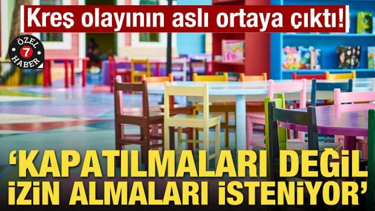 Kreş olayının aslı ortaya çıktı! 