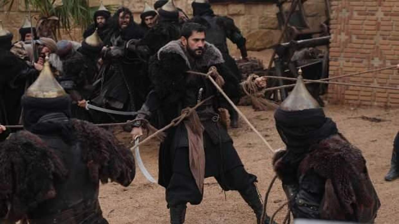 Kudüs Fatihi Selahaddin Eyyubi'nin platosunda korkutan yangın! Yürekleri ağza getirdi