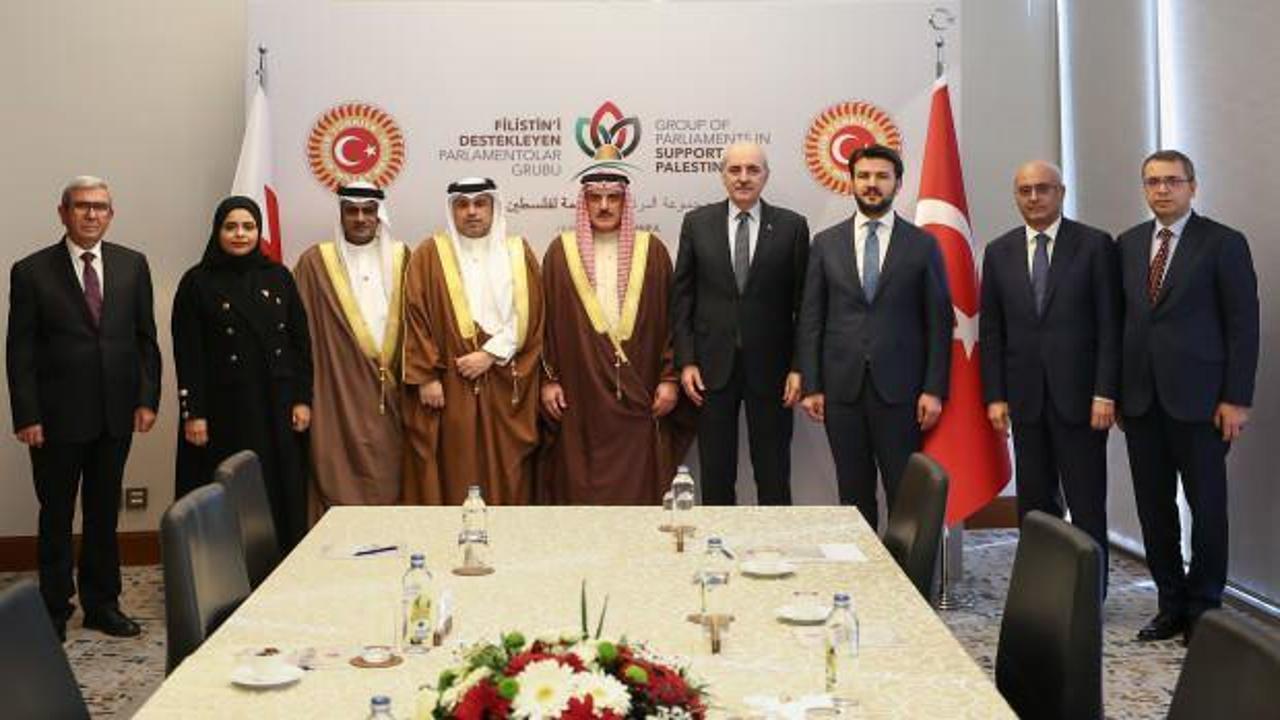 Kurtulmuş, Bahreyn Temsilciler Meclisi Başkanı ile görüştü