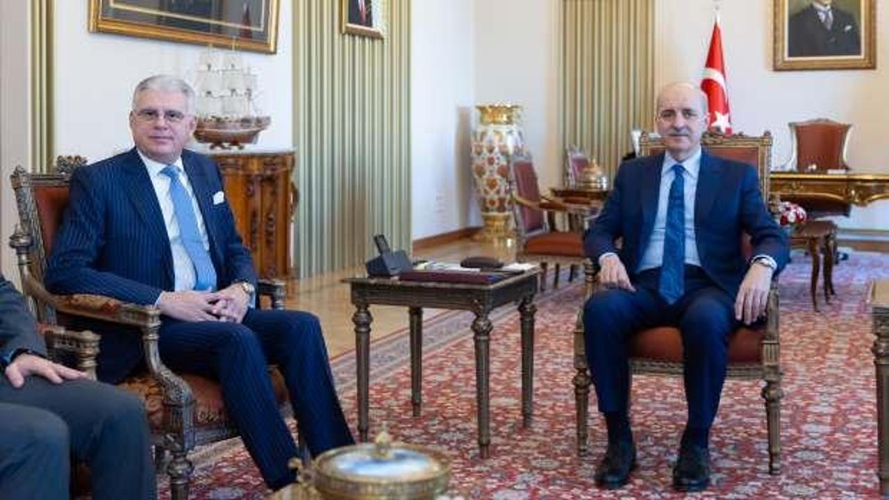 Kurtulmuş, Fas Büyükelçisi'ni kabul etti