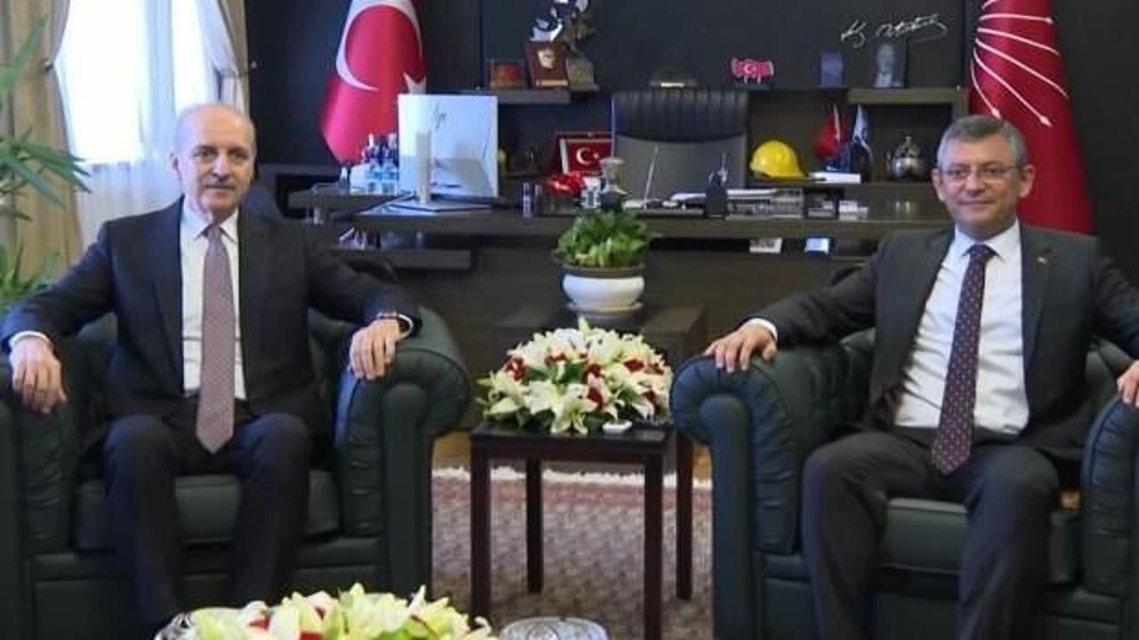 Kurtulmuş'tan Özgür Özel'e ziyaret