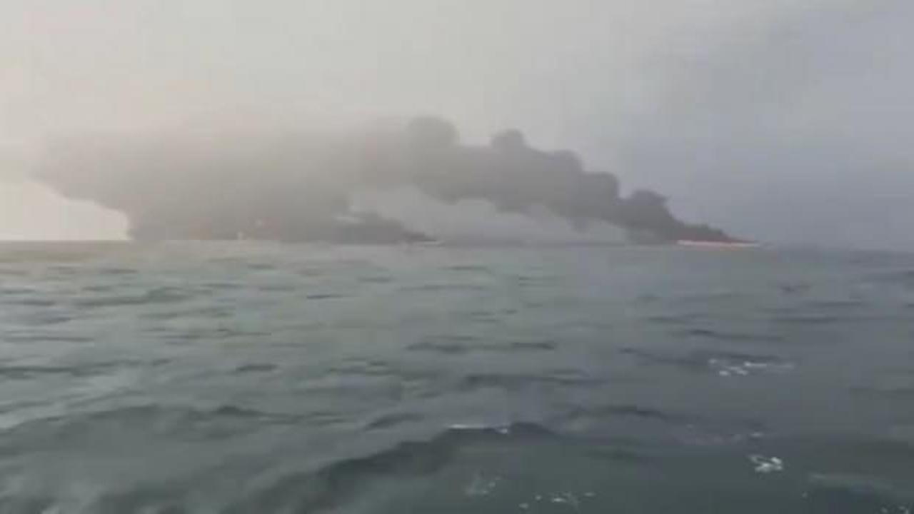 Kuzey Denizi’nde  gemi kazası! Petrol tankeri ile kargo gemisi çarpıştı...