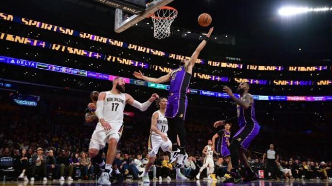 Lakers, Pelicans karşısında zorlanmadı