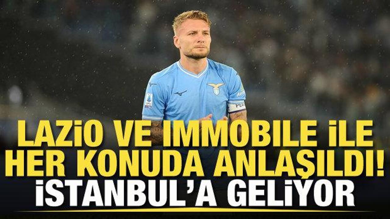 Lazio ve Immobile ile her konuda anlaşıldı! İstanbul'a geliyor