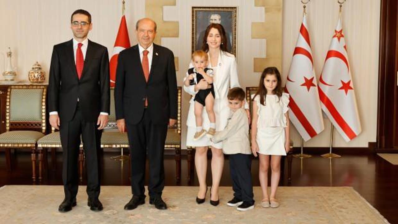Lefkoşa Büyükelçisi Yasin Ekrem Serim güven mektubunu sundu