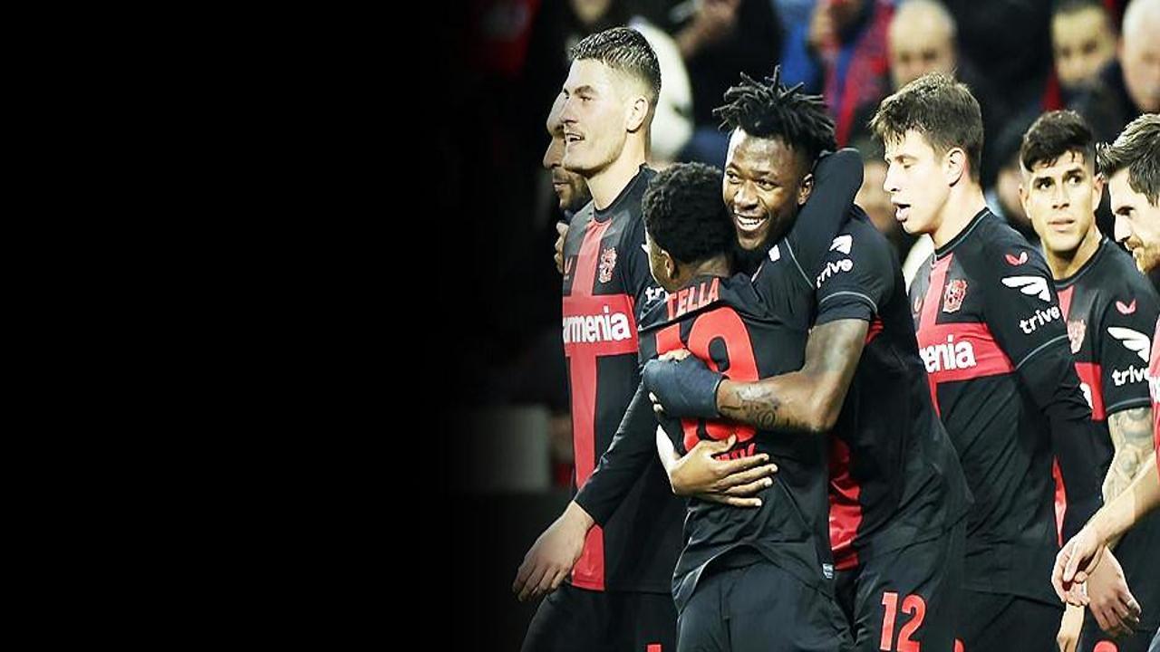 Leverkusen tarihinde ilk kez Almanya şampiyonu!