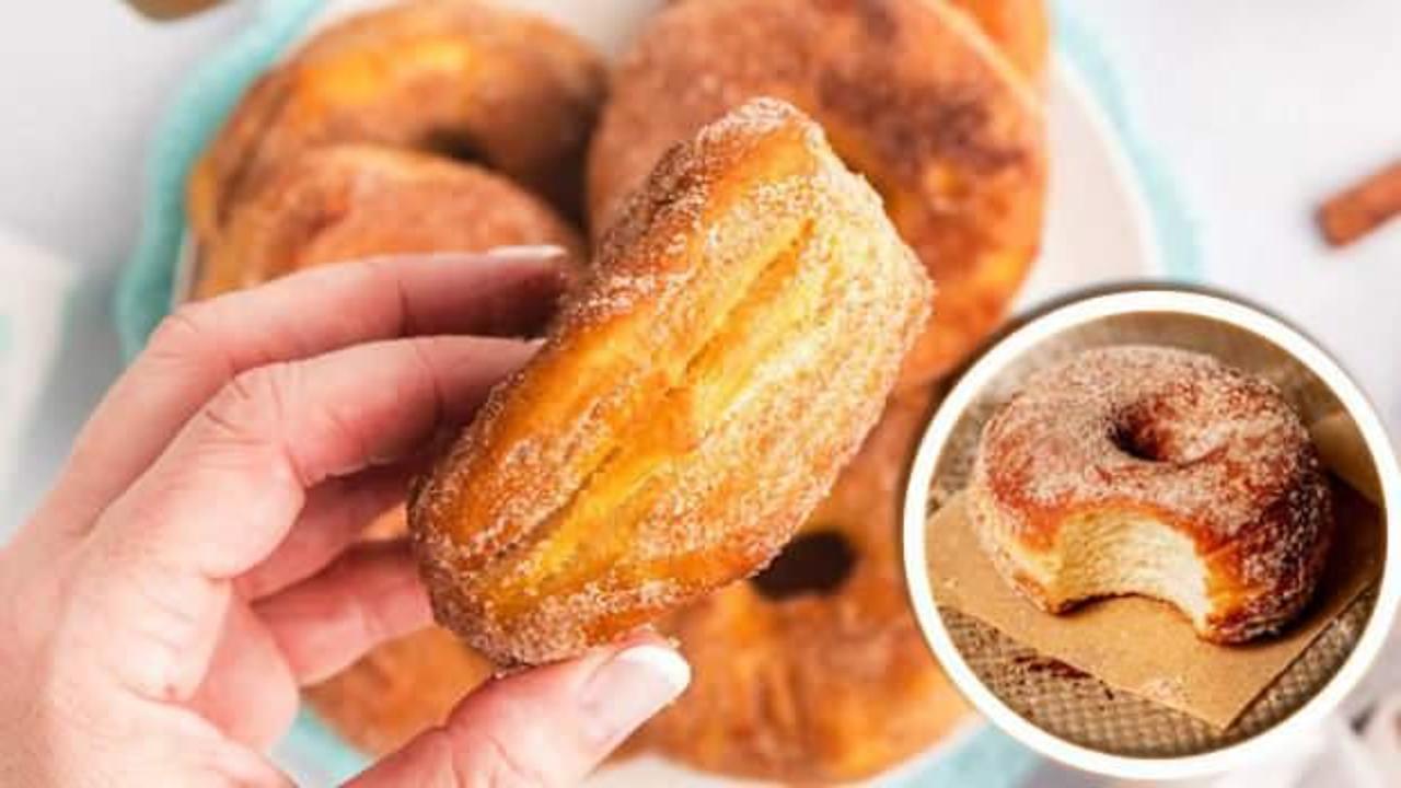 Lezzet Dolu ve Kolay Yapım: 4 Malzemeli Şekerli Çörek Tarif