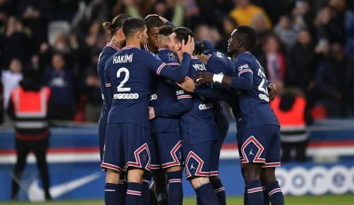 Lider PSG, Lorient'ı 5 golle yendi