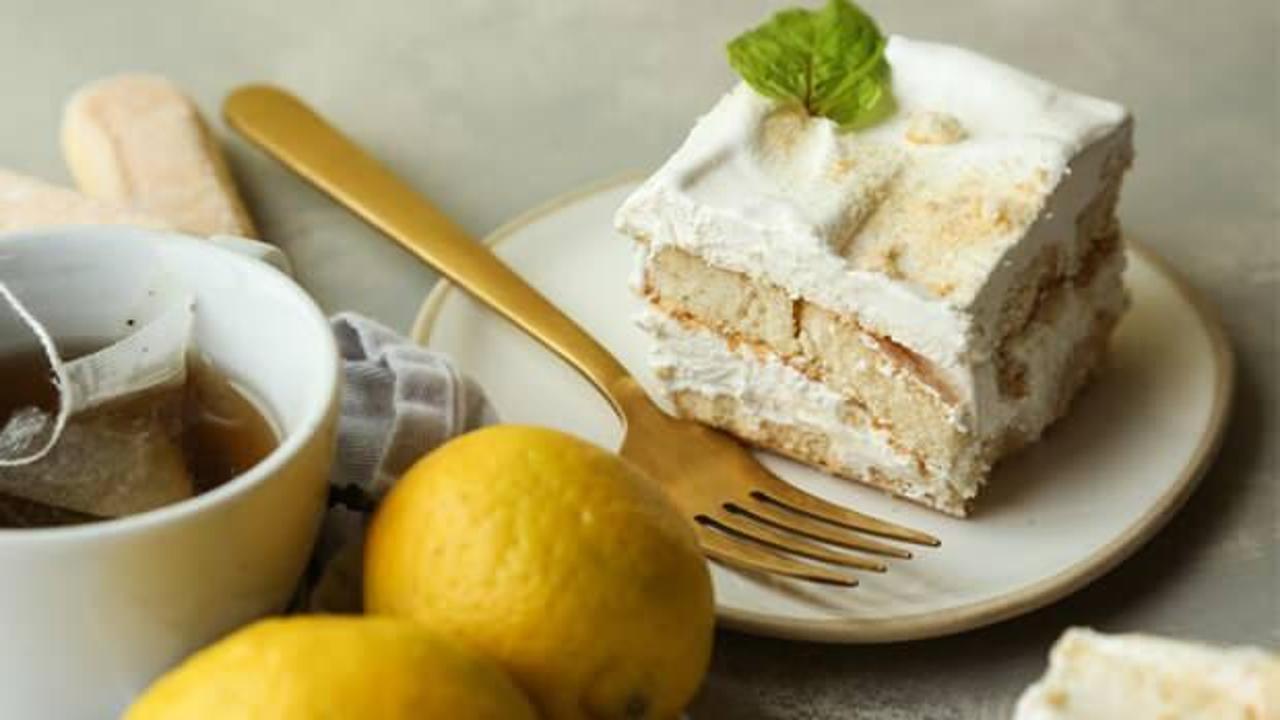Limonlu tatlı severlere: Limonlu tiramisu tarifi, nasıl yapılır?