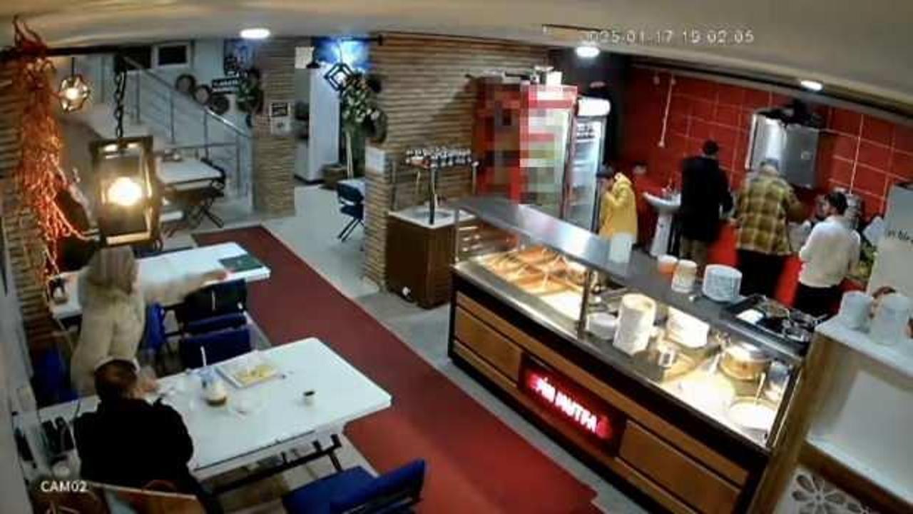 Lokanta çalışanı, çocuğun boğazına kaçan ekmeği böyle çıkardı