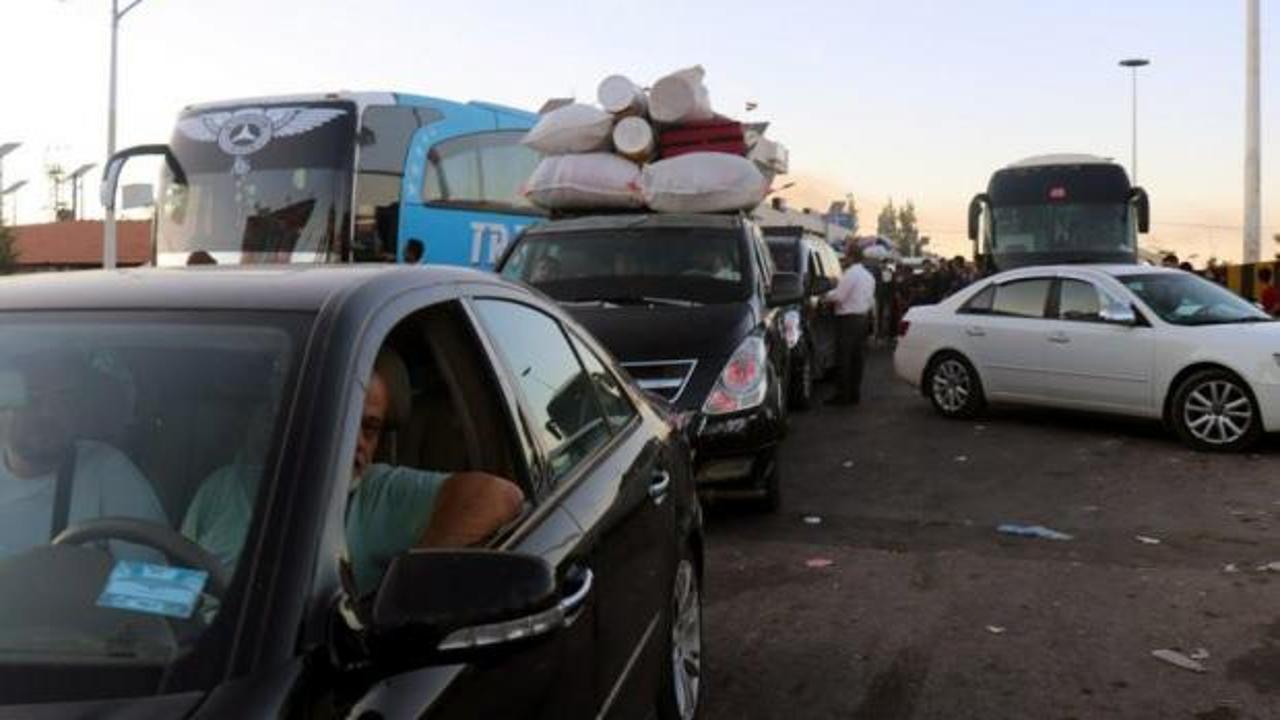 Lübnan'dan binlerce kişi Suriye'ye göç ediyor!