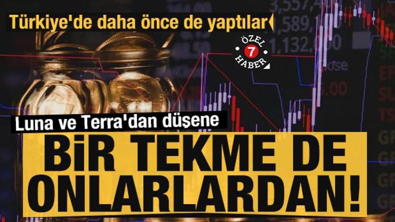 Luna ve Terra'dan düşene bir tekme de dolandırıcılardan! Türkiye'de daha önce de yaptılar