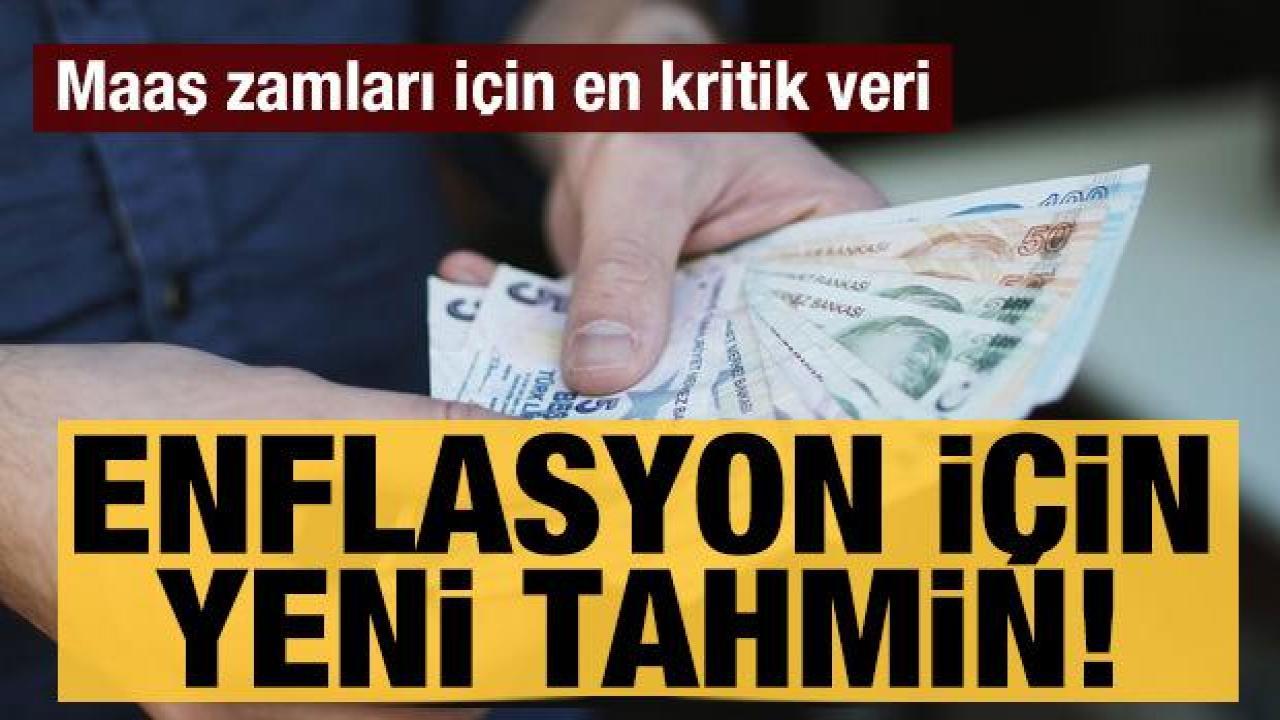 Maaş zammı için en kritik veri: Aralık ayı Enflasyon beklentisi açıklandı! İşte tahmini yeni zamlı aylıklar