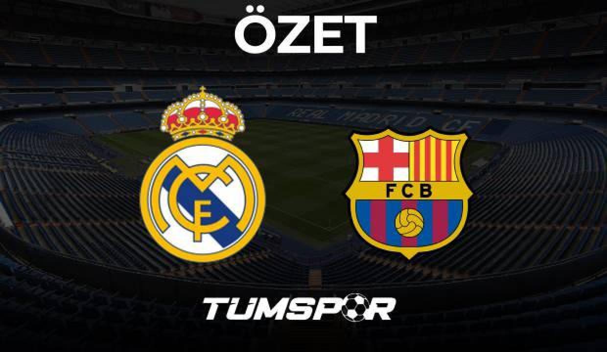 MAÇ ÖZETİ | Real Madrid 0-4 Barcelona El Clasico Goller, Asistler, Aubameyang