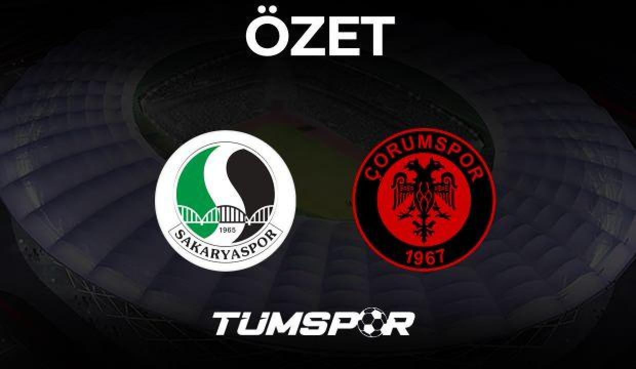 MAÇ ÖZETİ | Sakaryaspor 4-1 Çorumspor