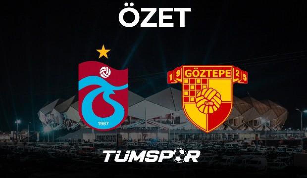 MAÇ ÖZETİ | Trabzonspor 4-2 Göztepe (Goller, Asistler, Süper Lig Özet İzle)