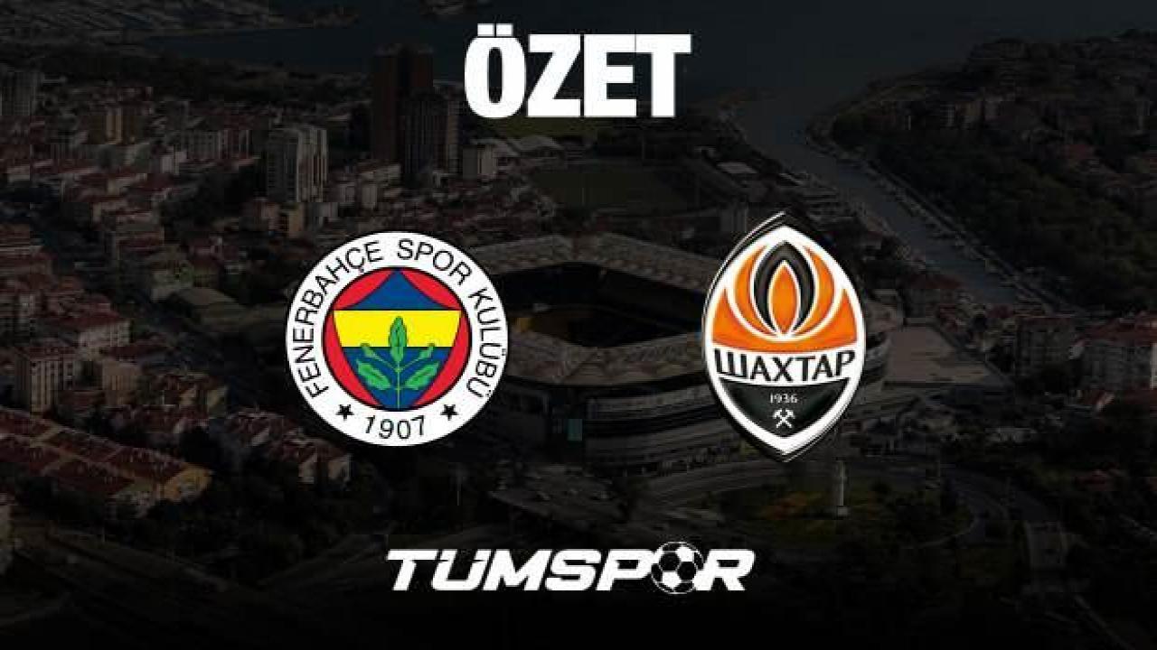 MAÇ ÖZETİ İZLE | Fenerbahçe 1-0 Shakhtar Donetsk (Goller, Arda Güler, İsak Vural, Ali Arda, Ruhan Arda)