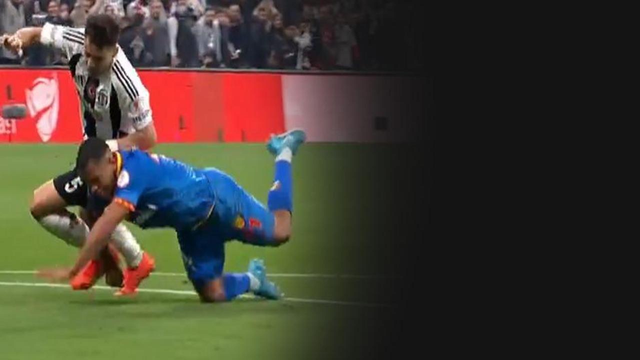 Maça damga vurdu! Tüpraş Stadı'nda tartışmalı pozisyonlar