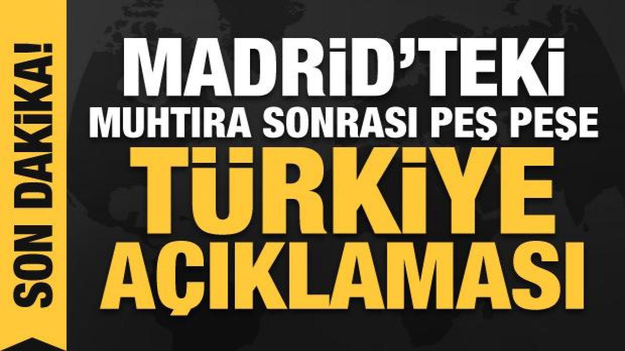 Madrid muhtırası sonrası İsveç'ten Türkiye açıklaması