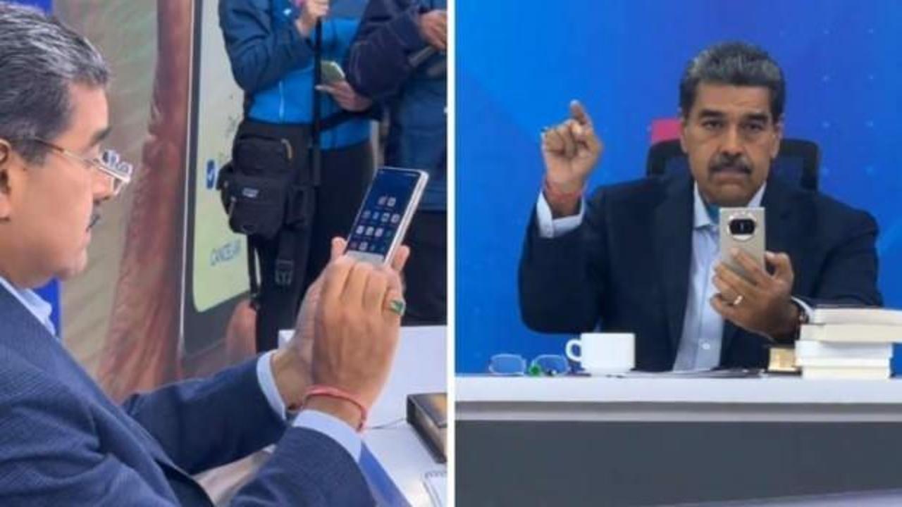 Maduro'dan canlı yayında sildiği WhatsApp'a yeni suçlama