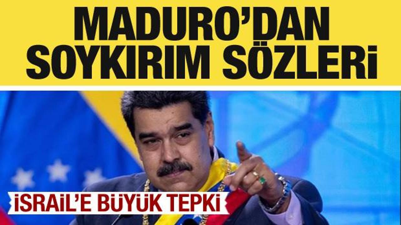 Maduro'dan dünyaya İsrail tepkisi! Katliamlar için çağrı