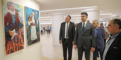 ‘Magic Colors 6 Sihirli Renkler’ Resim Sergisi’nin Açılışı Gerçekleştirildi