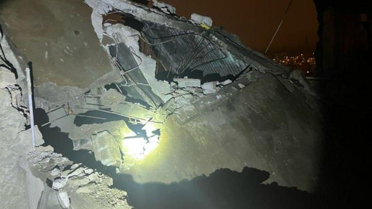 Mahalleli neye uğradığını şaşırdı: Büyük bir gürültüyle çöktü!
