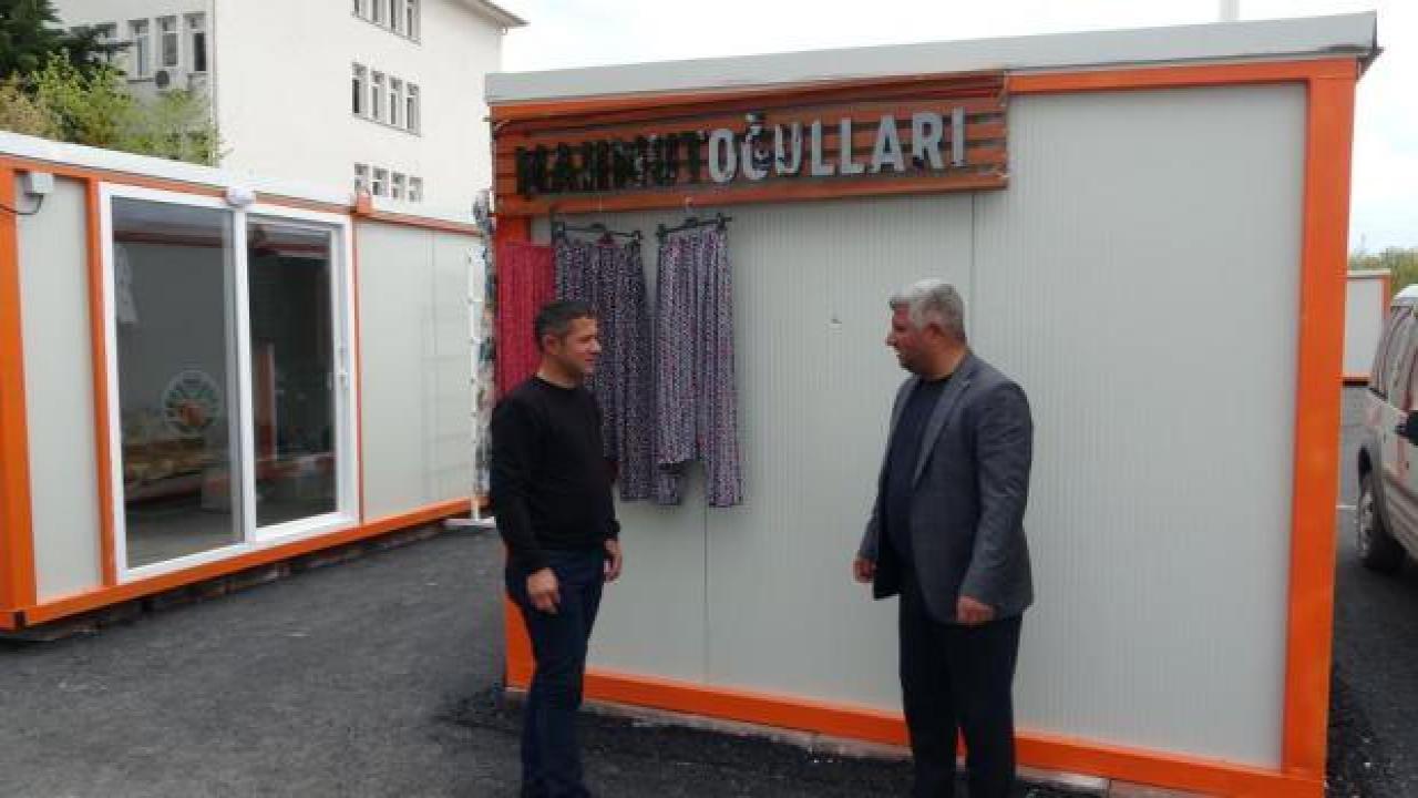Malatya’da konteyner çarşılar hizmet vermeye başladı