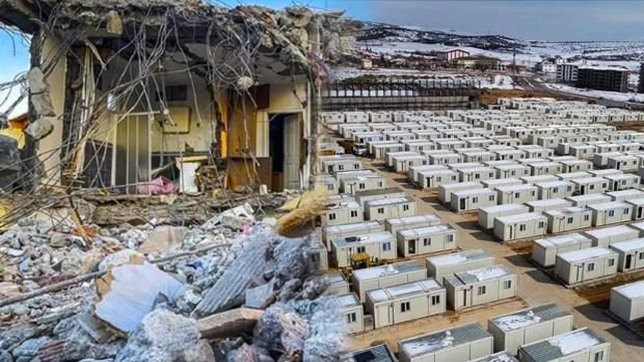 Malatya'daki konteyner kentlere 22 bin 684 depremzede yerleştirildi!