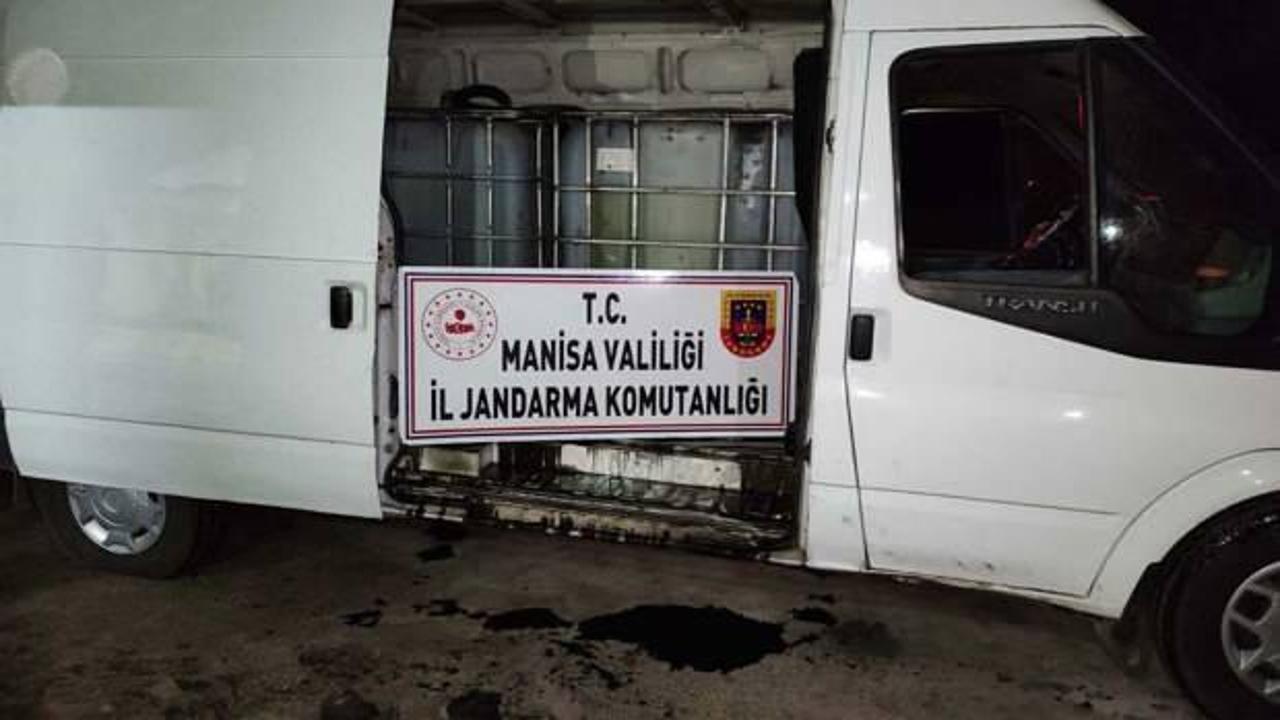 Manisa'da 5 bin 250 litre kaçak akaryakıt ele geçirildi