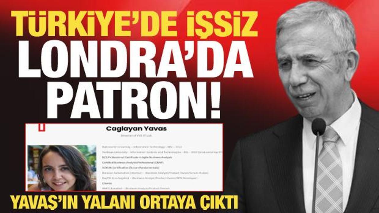 Mansur Yavaş'ın yalanı ortaya çıktı! Türkiye'de iş bulamayan kızına Londra'da şirket...