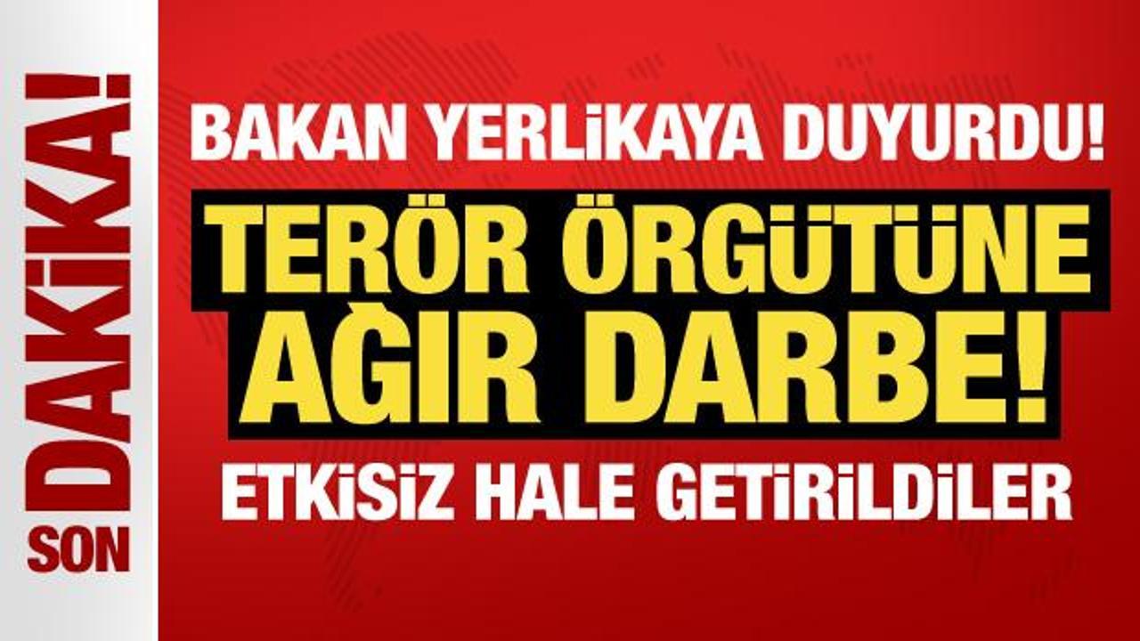 Mardin'de 1'i yeşil 1'i gri kategoride 3 terörist etkisiz hale getirildi