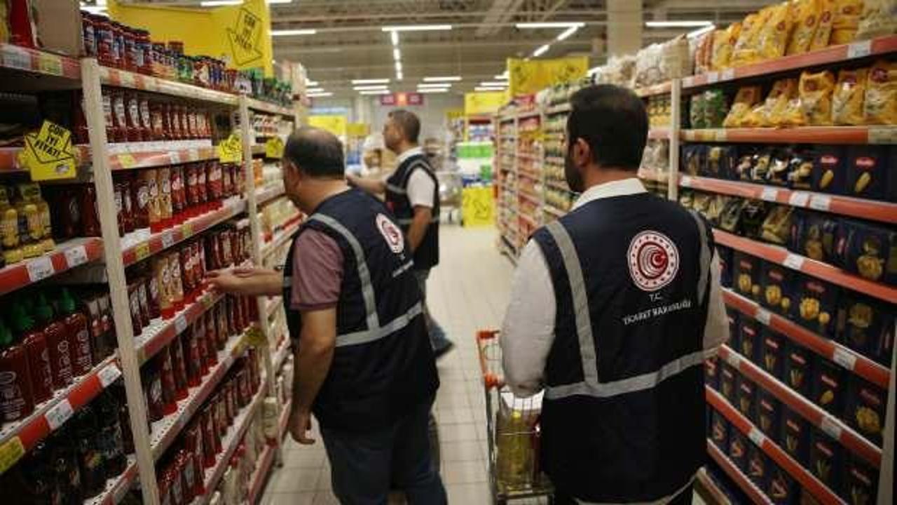 Marketlerdeki fiyat ve etiketler tek tek tarandı