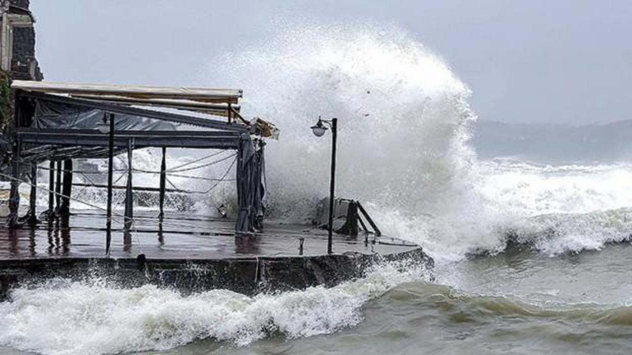 Marmara Denizi için fırtına uyarısı