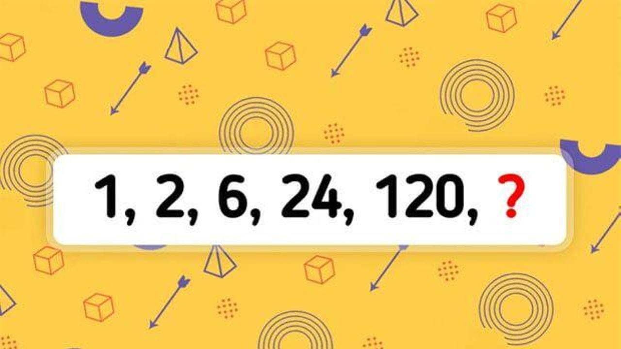Matematik becerinizi gösterin #2: Soru işareti olan yere gelecek sayıyı bulun ve kendinizi kanıtlayın!