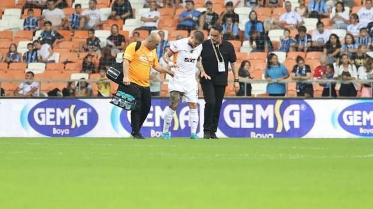 Mauro Icardi korkuttu! Maçı yarıda bıraktı